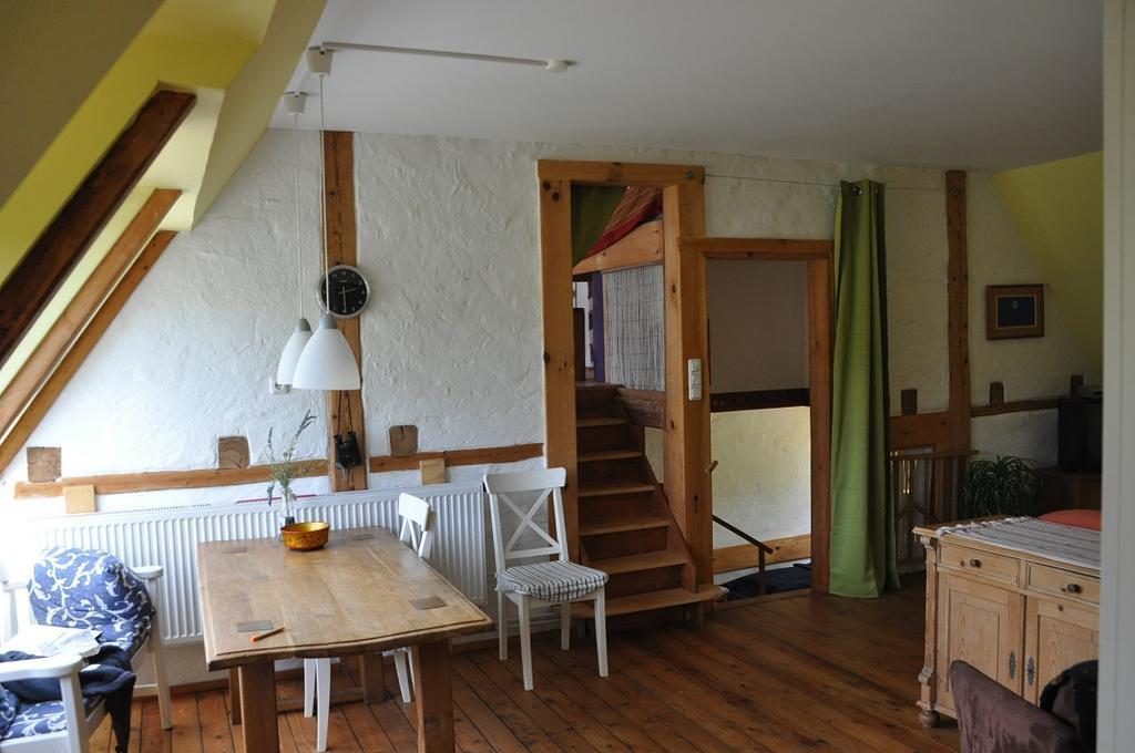 Ferienwohnung Forsthaus Wilmeröderberg Polle Exterior foto